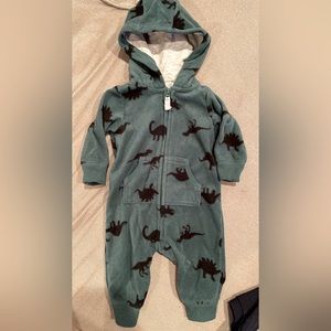 3 month carters fleece jumpsuit